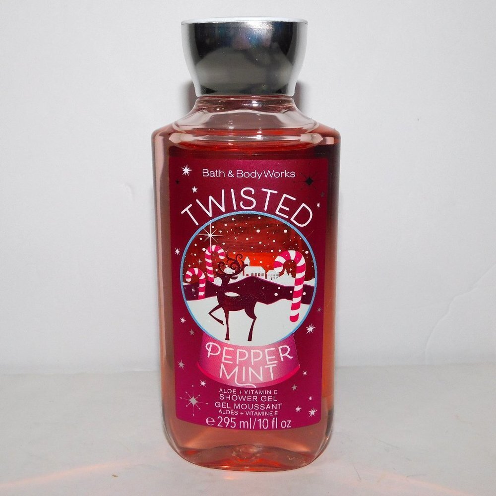 Bath & Body Works TWISTED PEPPERMINT Shower Gel 295 ml NEW